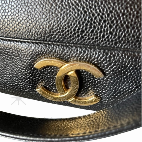 Chanel Triple CC Tote - Vintage 24k Gold-Plated Hardware - Picture 7 of 14